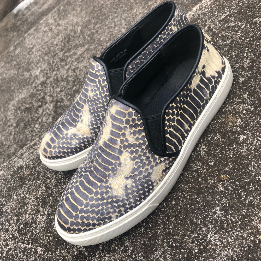 Cole Haan Grand.Os Slip-on Sneakers- Snake Print